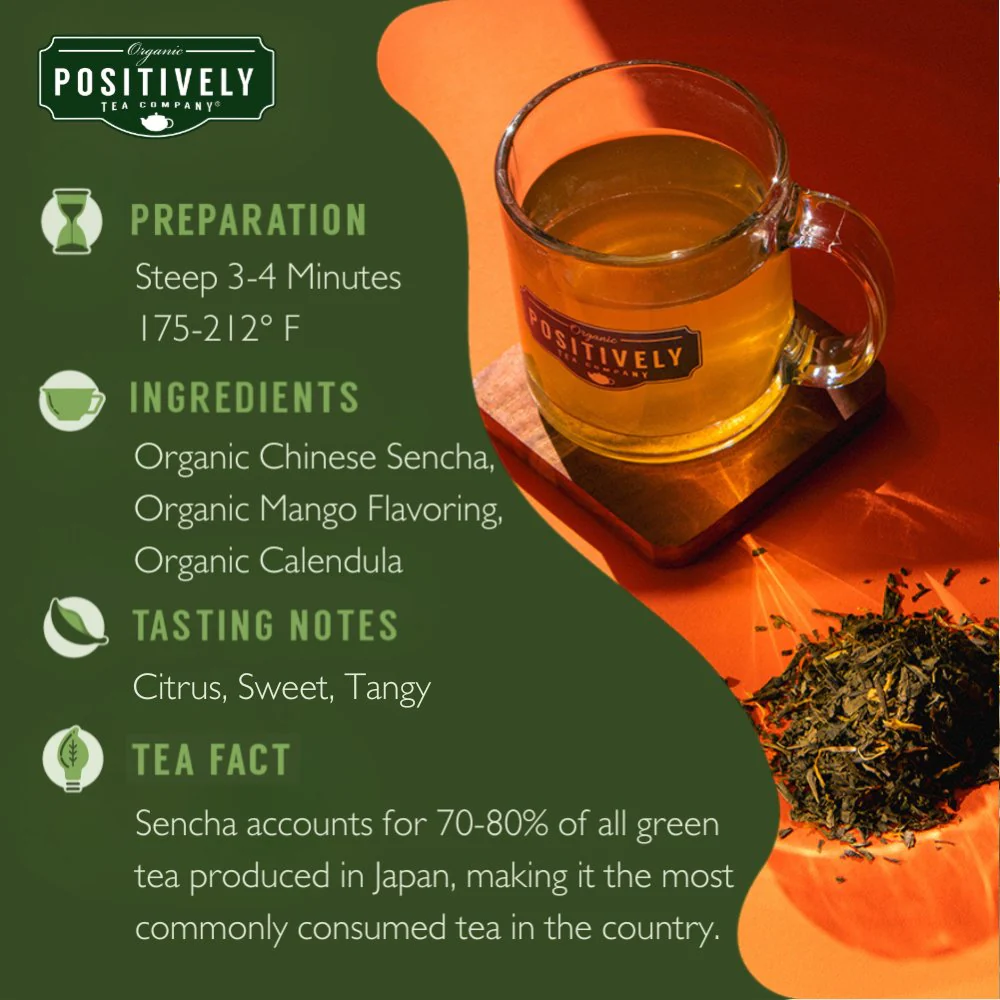 Organic Mango Green - Loose Leaf Tea - Image 6