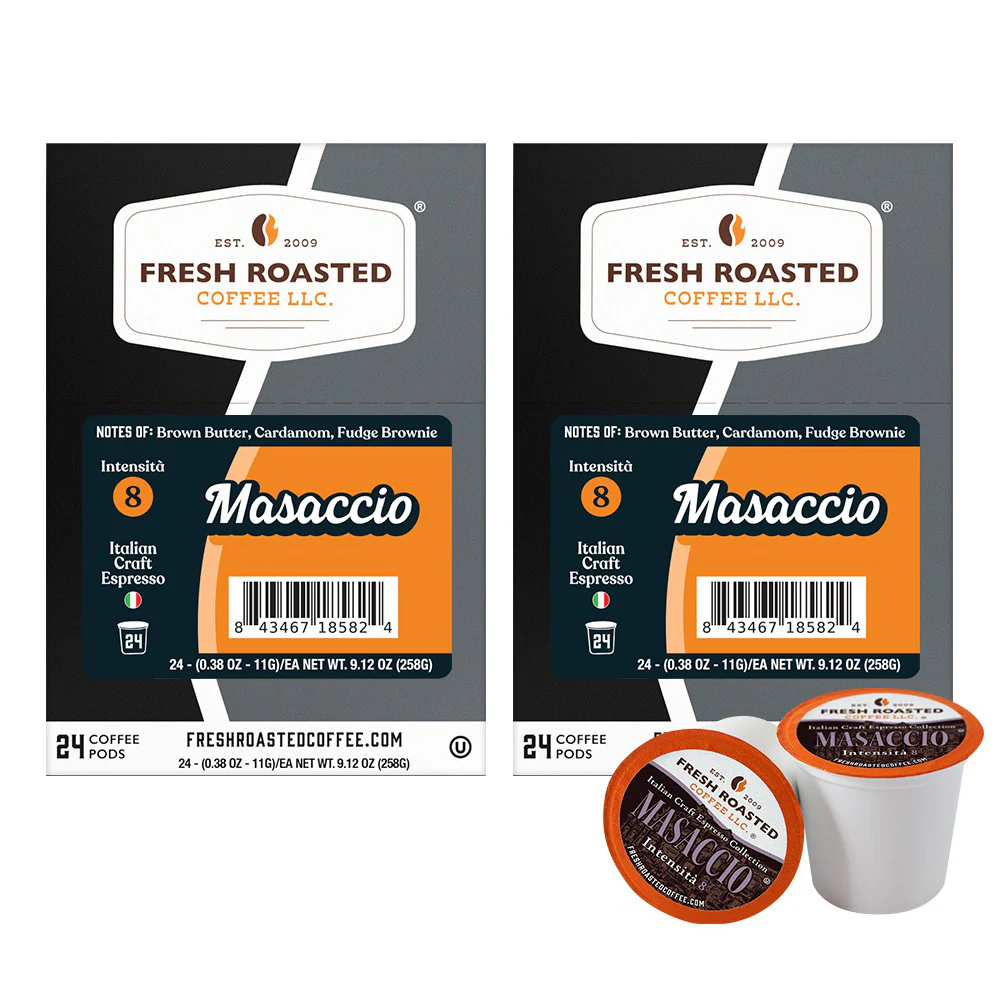 Masaccio Italian Craft Coffee - Classic Coffee Pods - Image 2