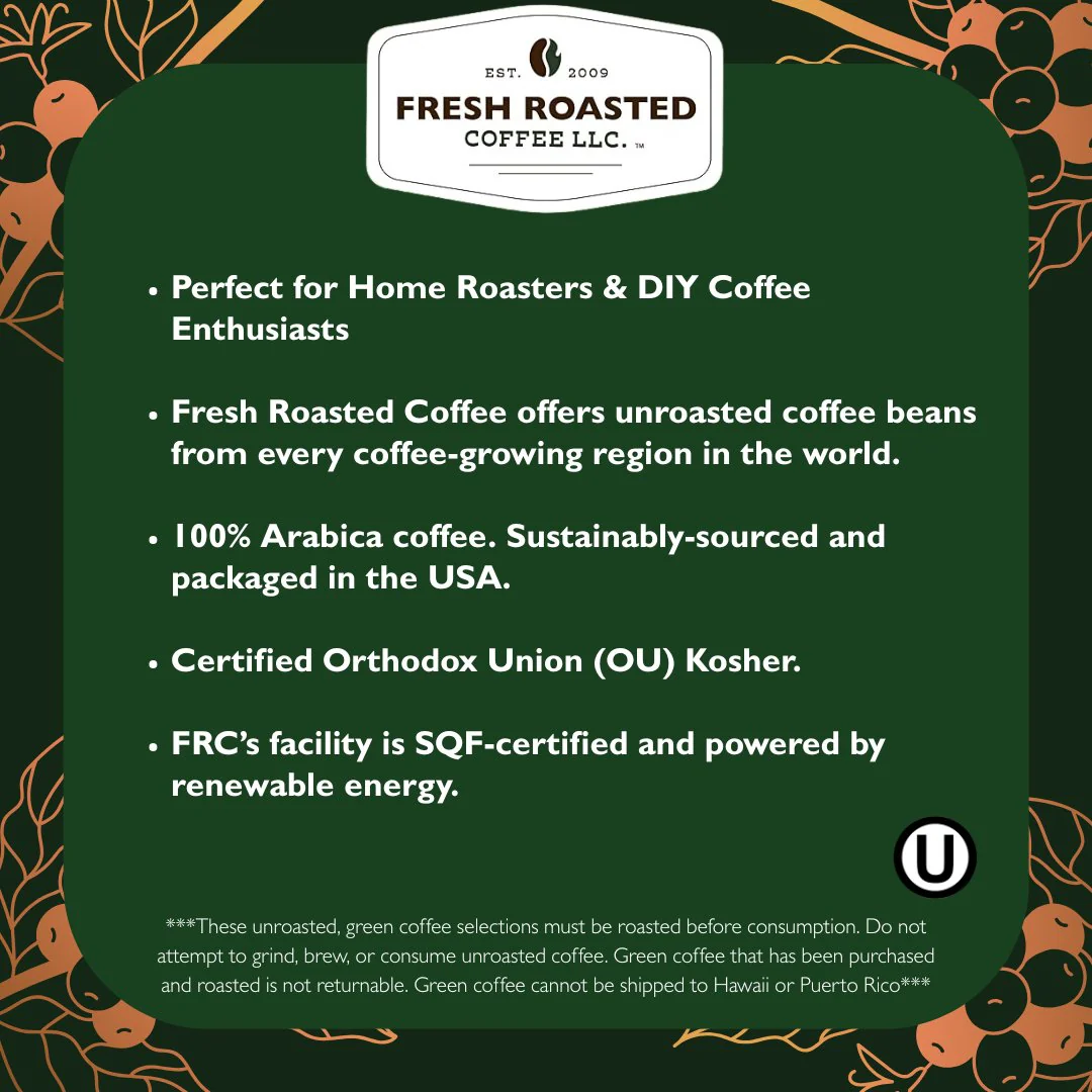 Indian Monsoon Malabar - Unroasted Coffee - Image 4