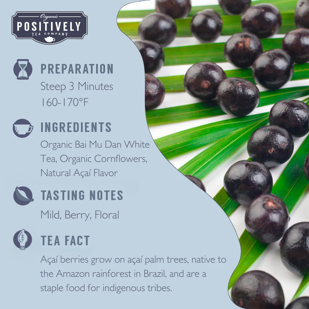 Organic Açaí White - Loose Leaf Tea - Image 6