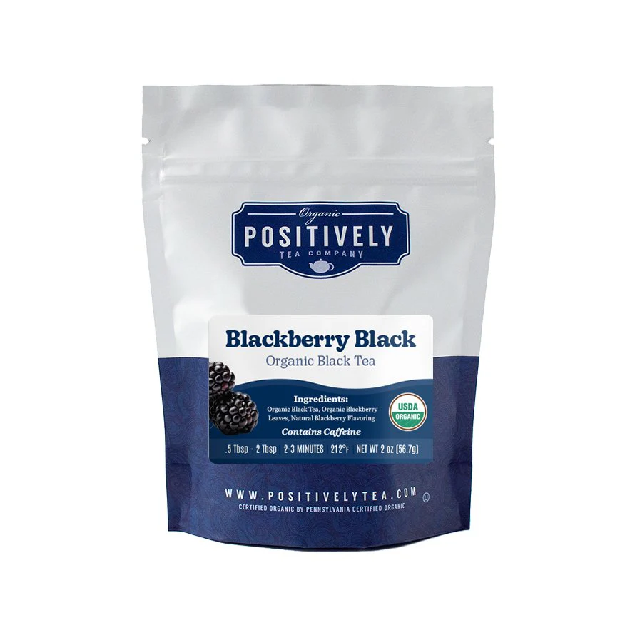Organic Blackberry Black - Loose Leaf Tea - Image 3