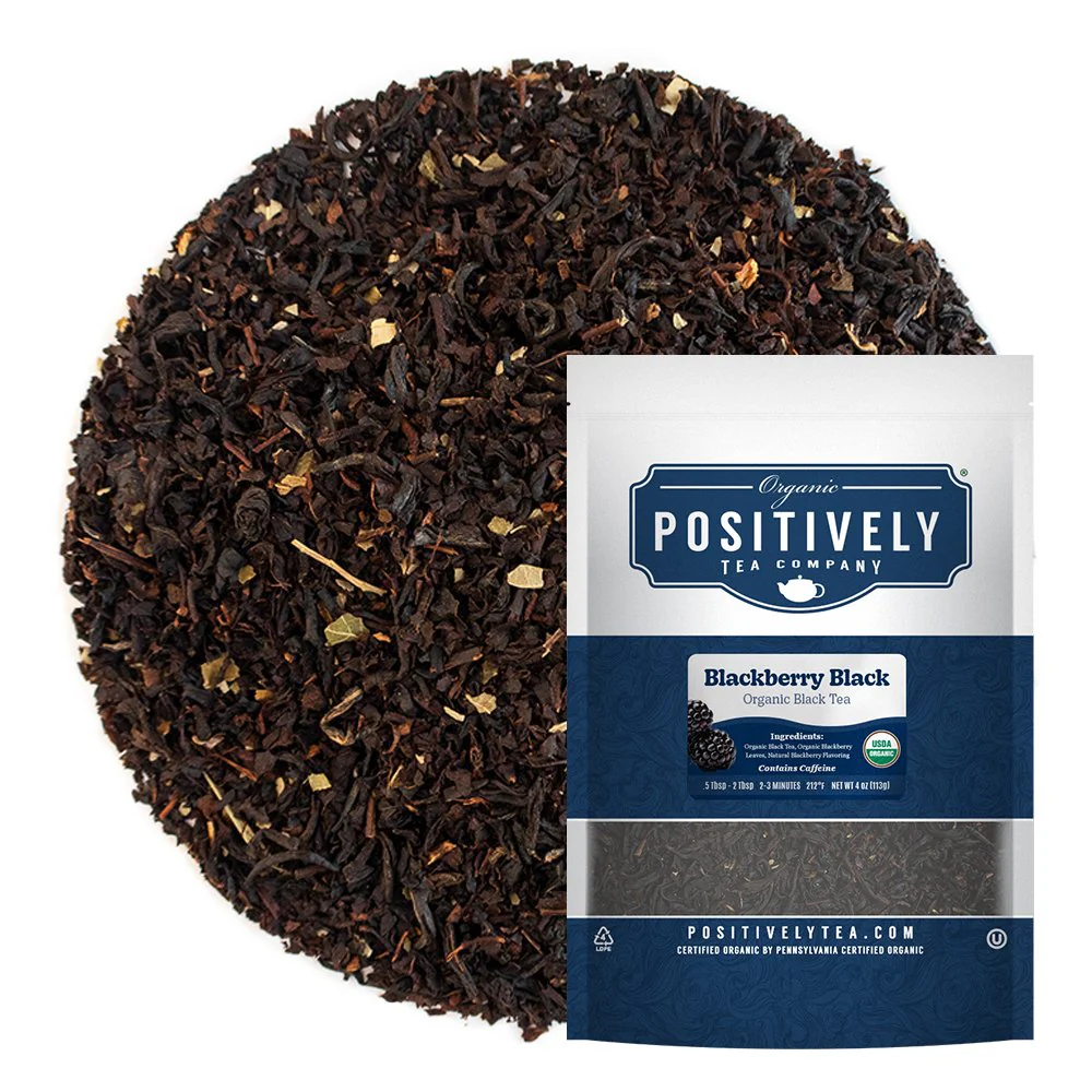 Organic Blackberry Black - Loose Leaf Tea - Image 5