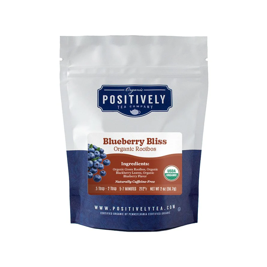 Organic Blueberry Bliss Rooibos - Loose Leaf Tea - Image 3
