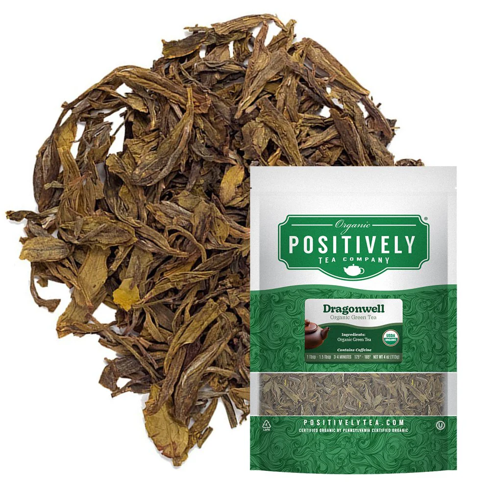 Organic Dragonwell - Loose Leaf Tea - Image 5