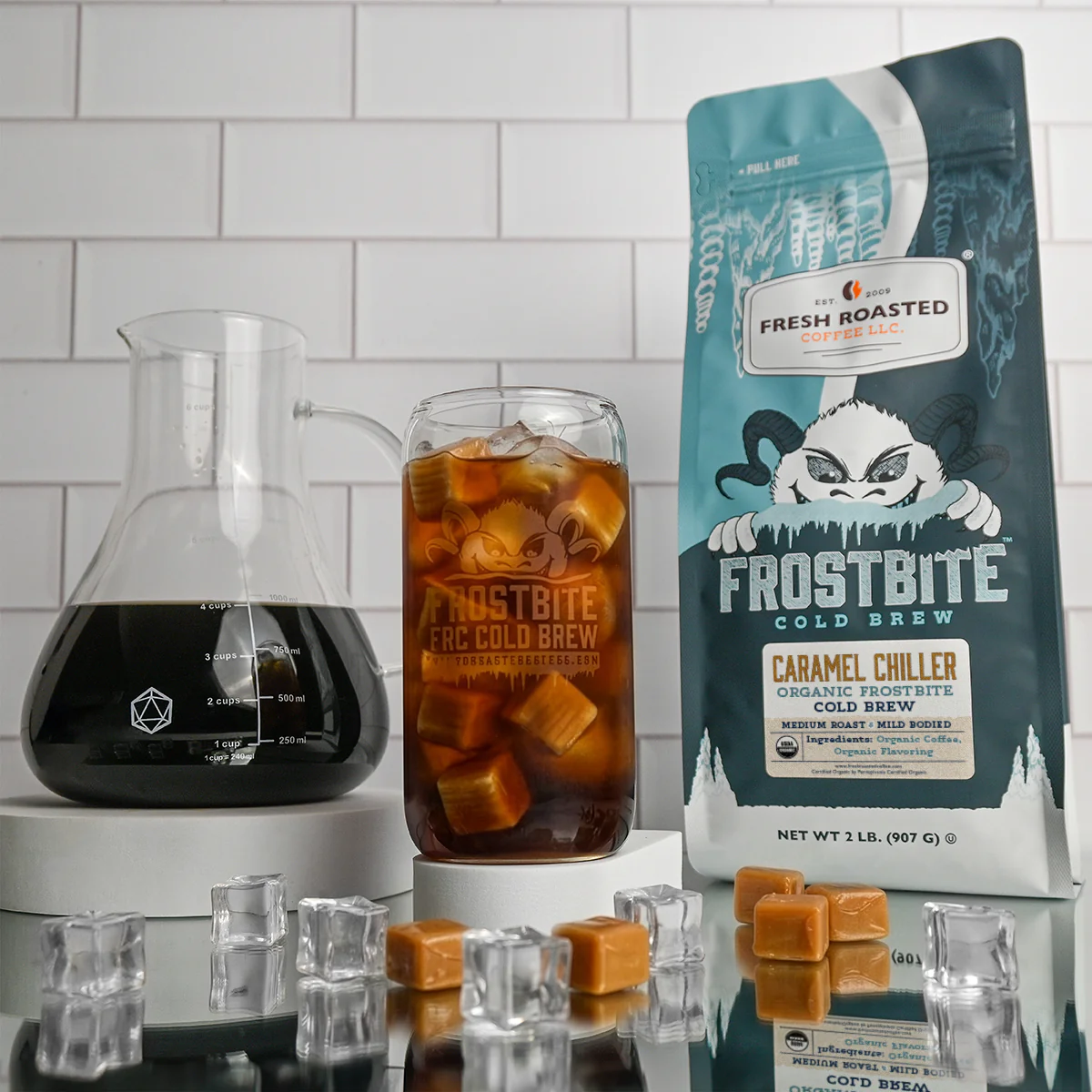 Organic Frostbite Flavored Cold Brew - Caramel Chiller - Image 6