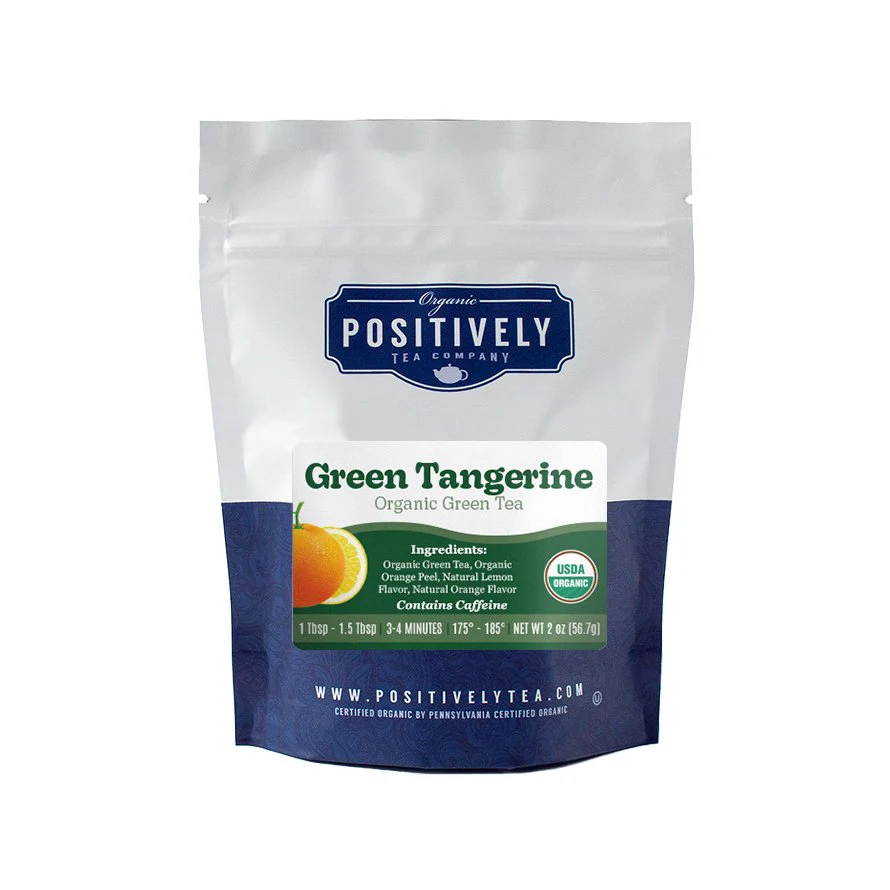 Organic Green Tangerine - Loose Leaf Tea - Image 3