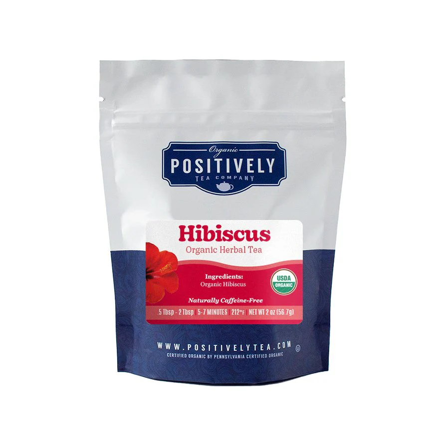 Organic Hibiscus Tisane - Loose Leaf Tisane - Image 3