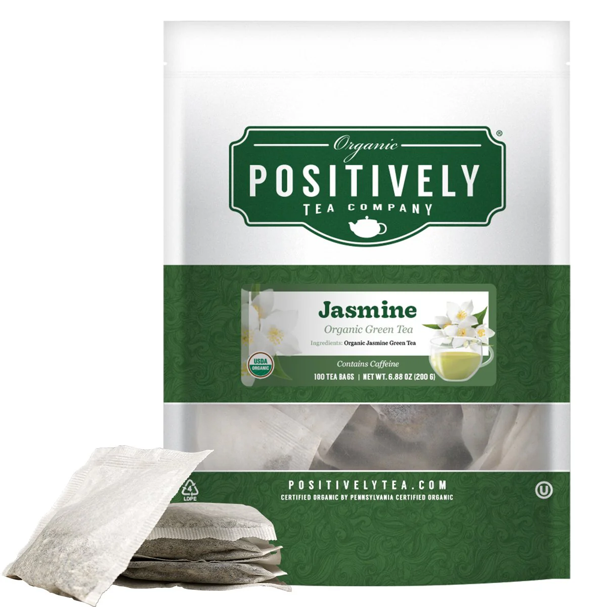 Organic Jasmine - Tea Bags - Image 2