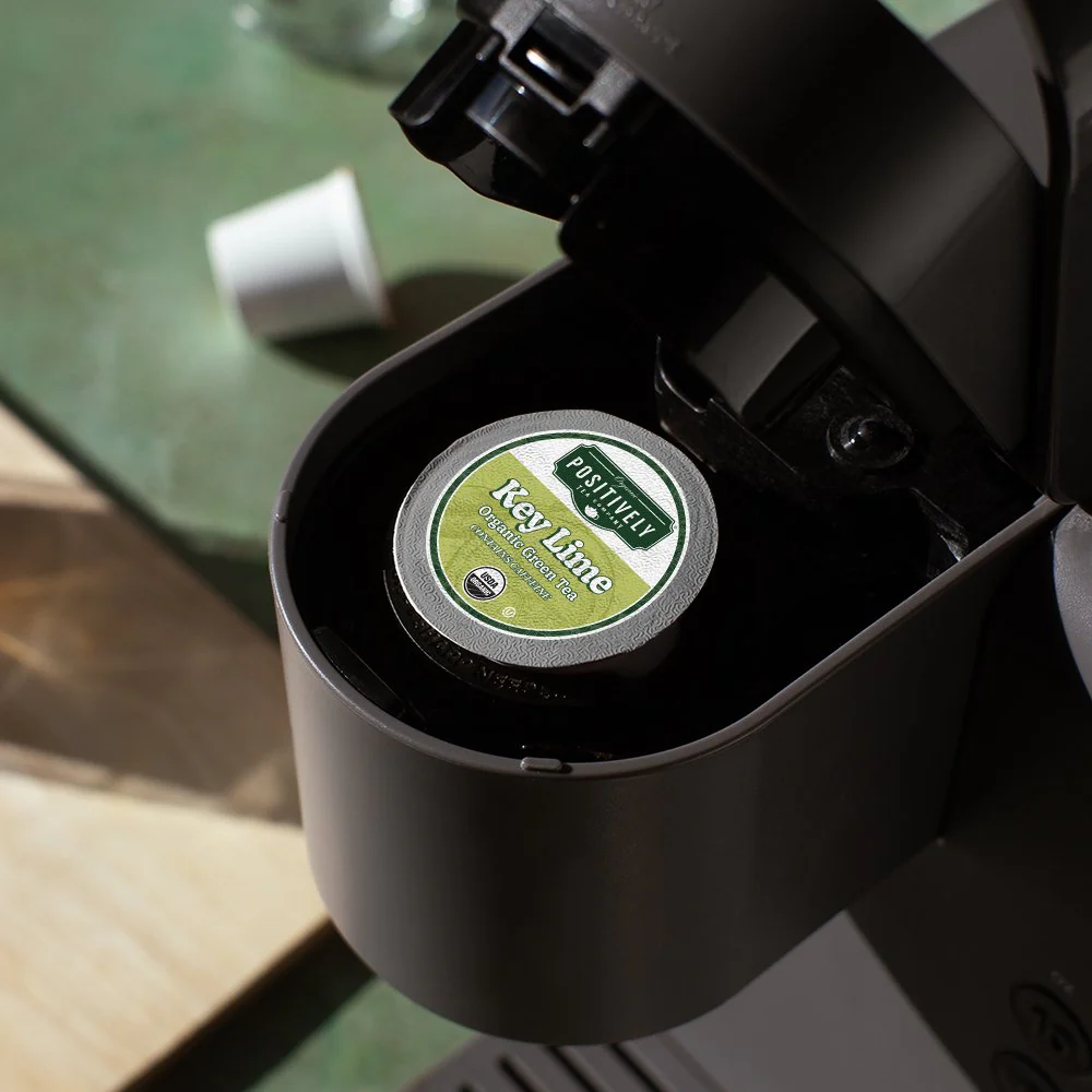 Organic Key Lime Green Tea - Classic Tea Pods - Image 6