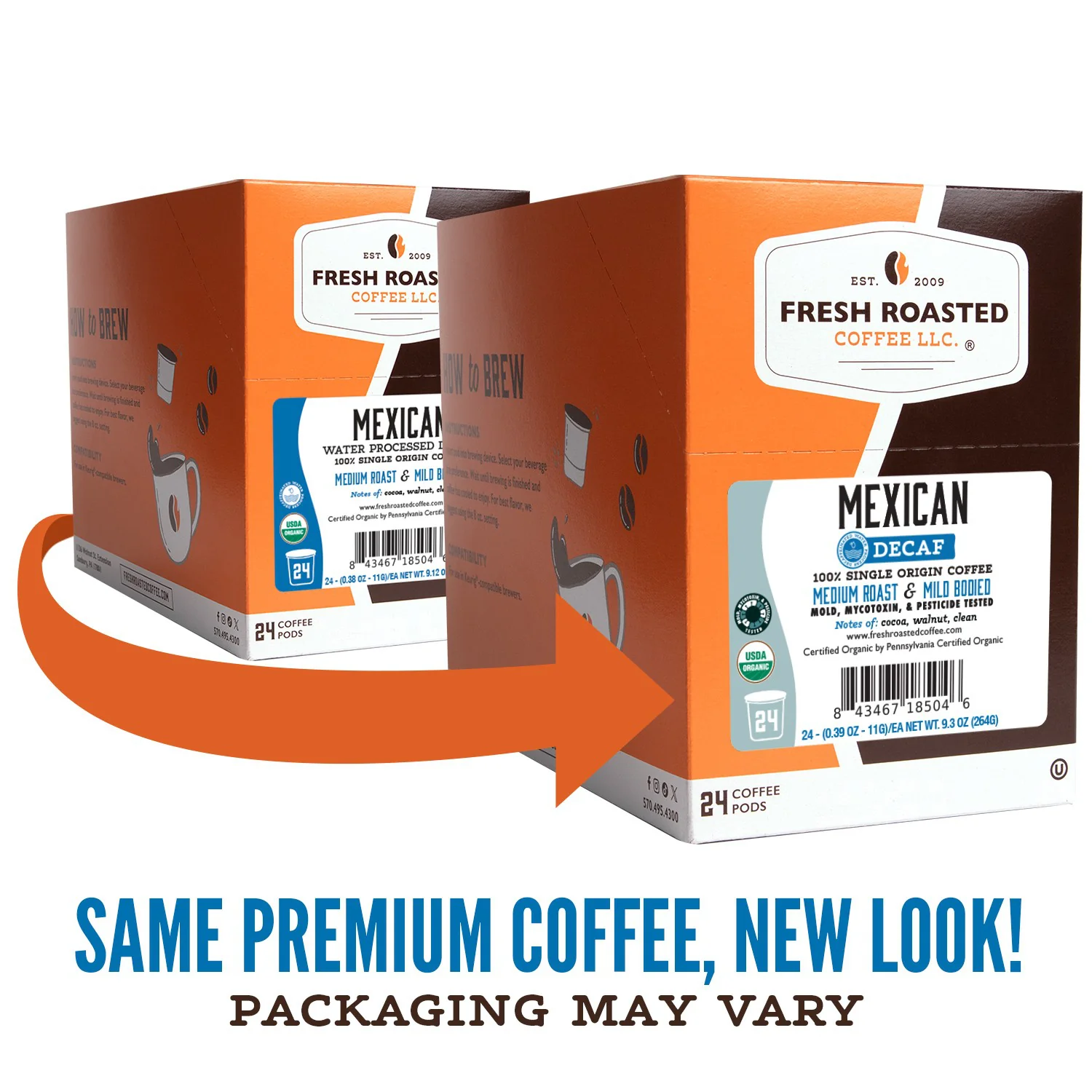 Organic Mexican Water-Processed Decaf - Classic Coffee Pods - Image 6