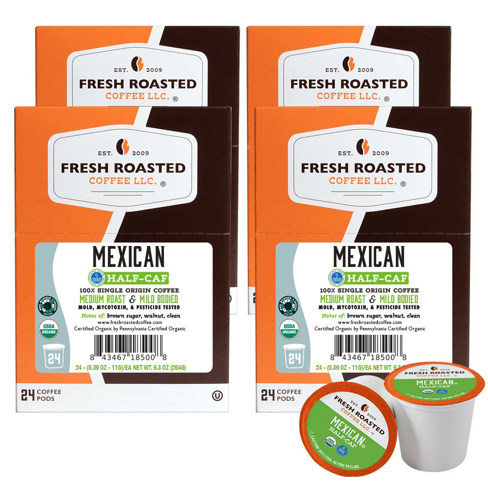 Organic Mexican Water-Processed Half Caf - Classic Coffee Pods - Image 4