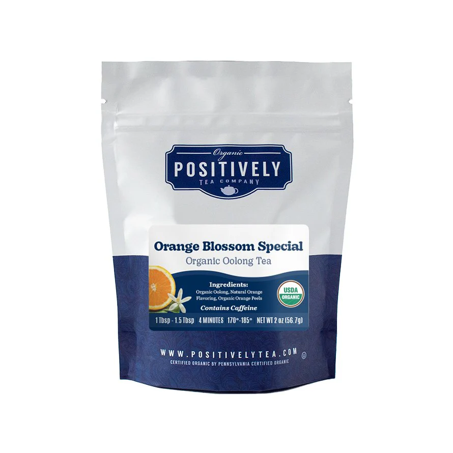 Organic Orange Blossom Special Oolong - Loose Leaf Tea - Image 3