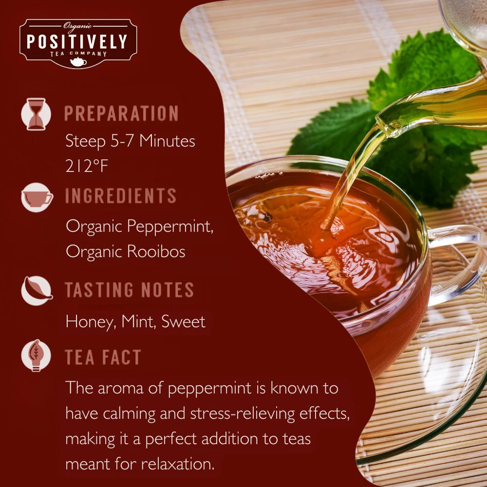Organic Peppermint Rooibos - Loose Leaf Tea - Image 6