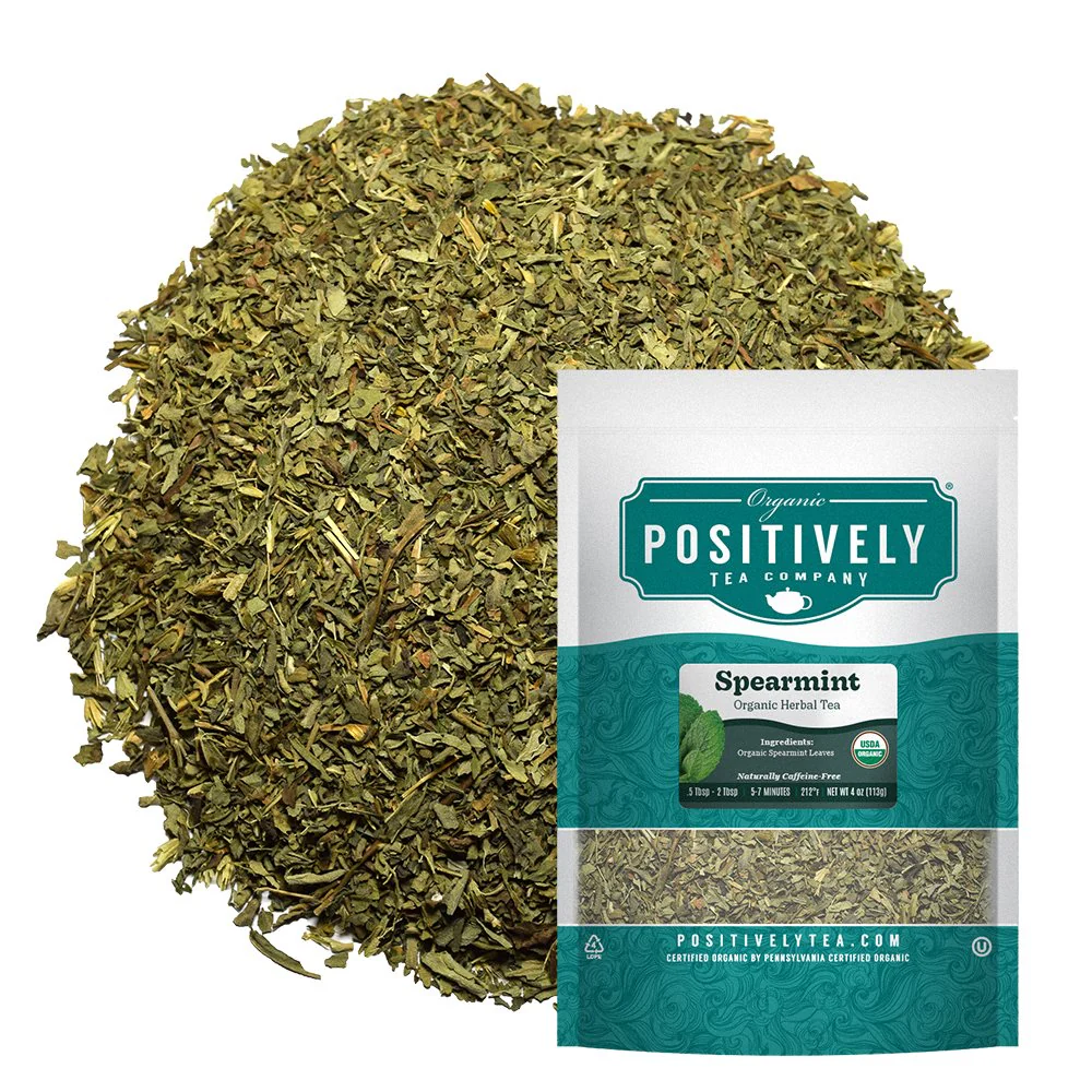 Organic Spearmint Leaf Herbal - Loose Leaf Tisane - Image 5
