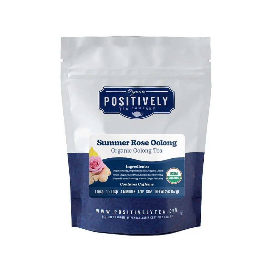Organic Summer Rose Oolong - Loose Leaf Tea - Image 3