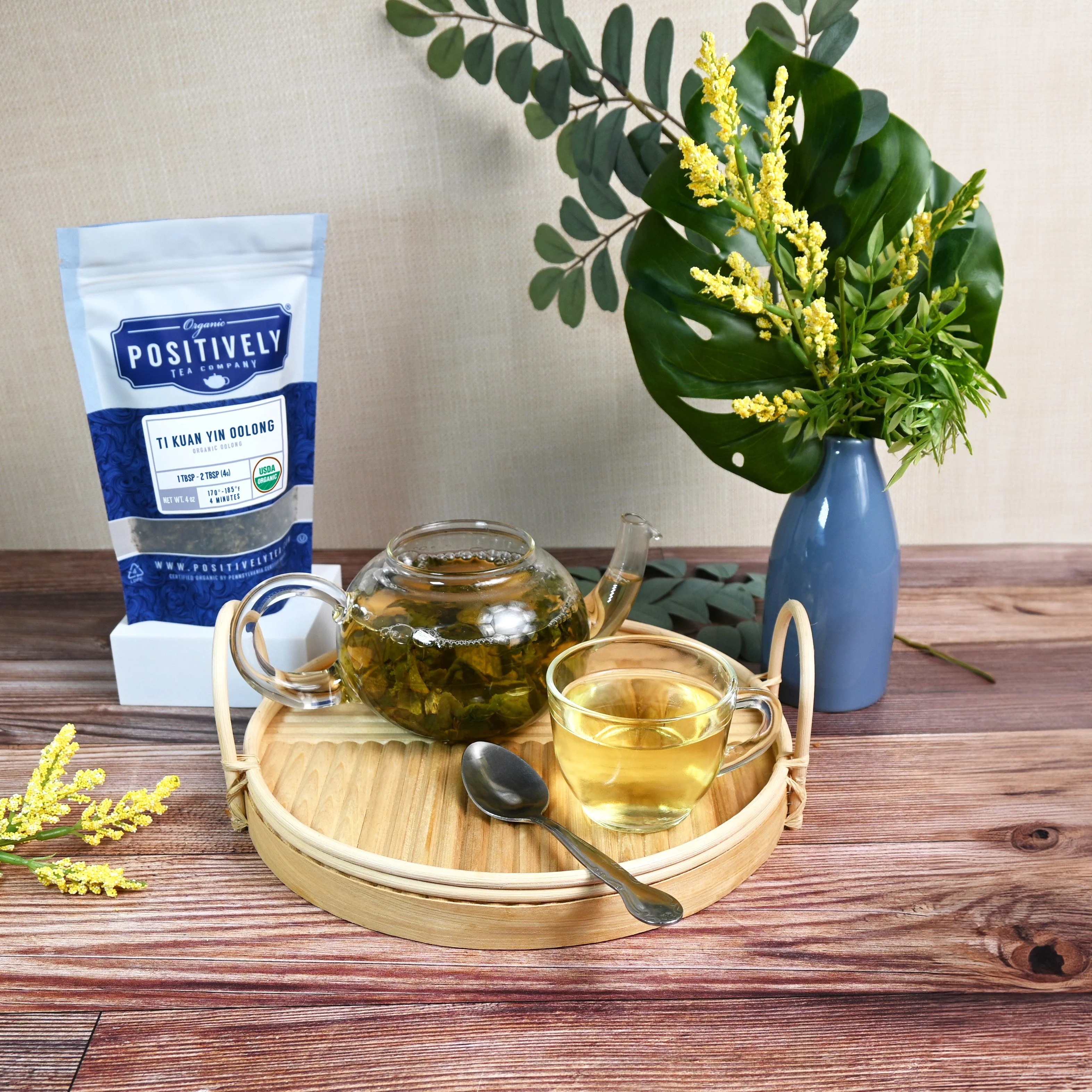 Organic Ti Kuan Yin Oolong - Loose Leaf Tea - Image 9