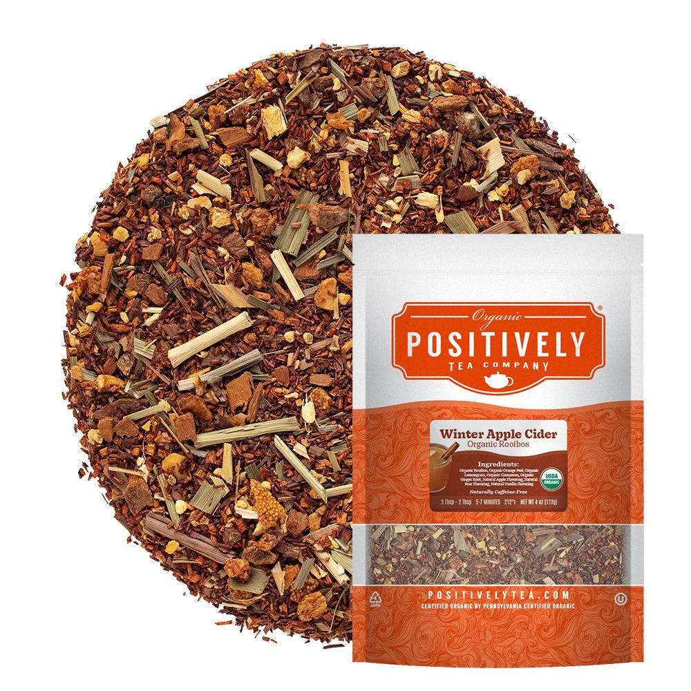 Organic Winter Apple Cider Rooibos - Loose Leaf Tea - Image 5