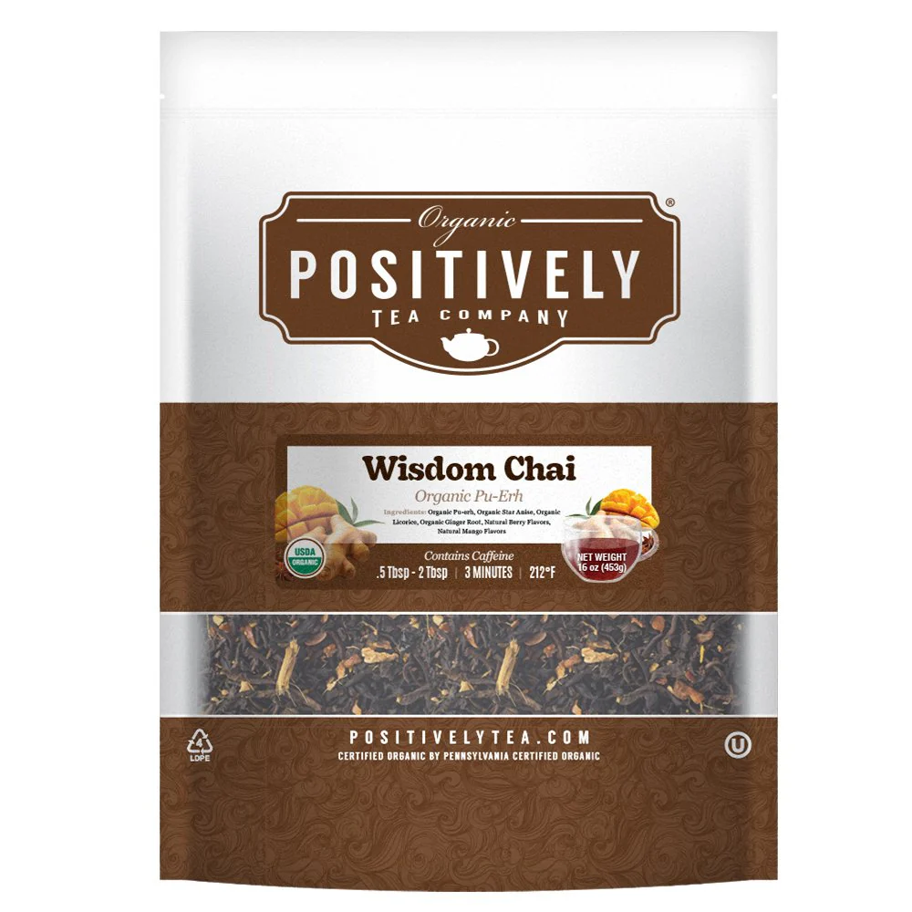 Organic Wisdom Pu Erh Chai - Loose Leaf Tea - Image 2