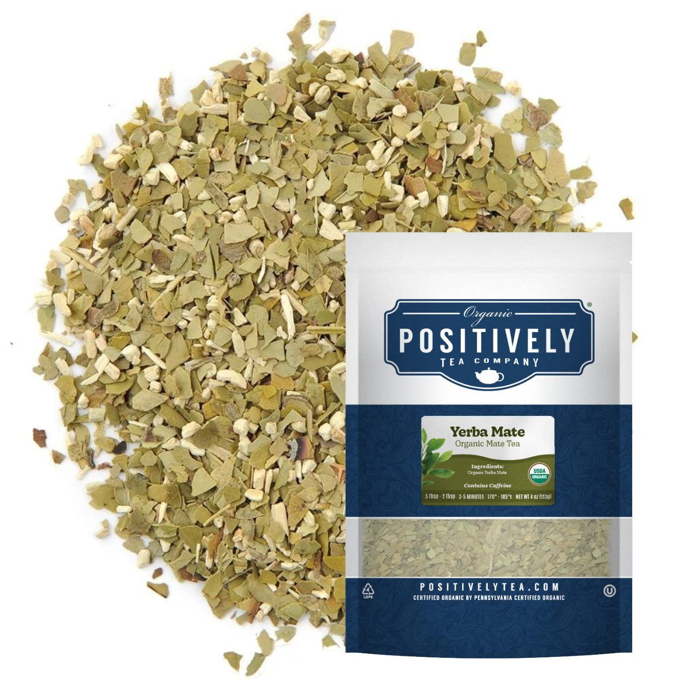 Organic Yerba Mate (Unsmoked) - Loose Leaf Tea - Image 5