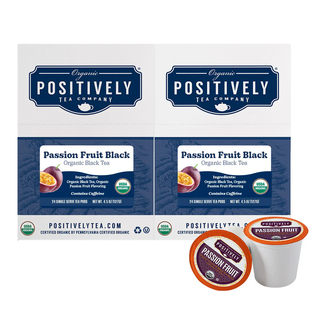 Organic Passion Fruit Black - Classic Tea Pods - Image 2