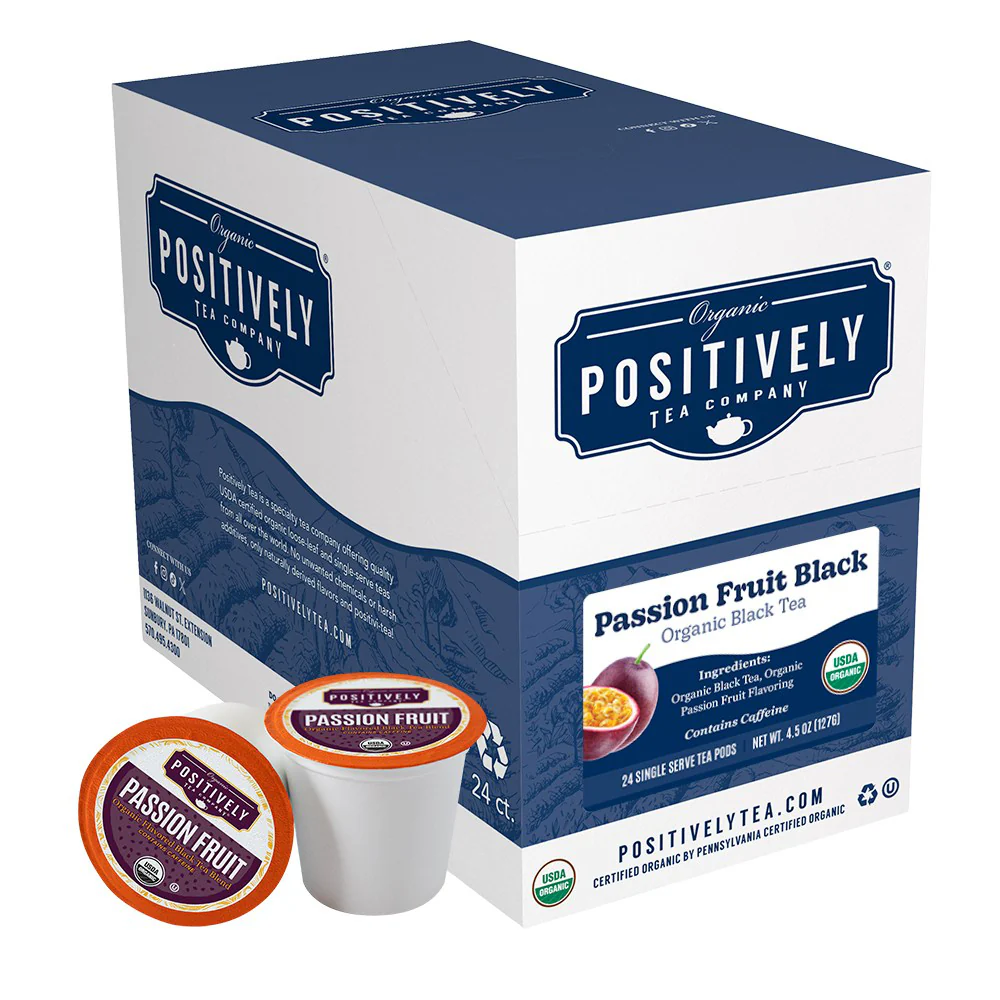 Organic Passion Fruit Black - Classic Tea Pods - Image 3