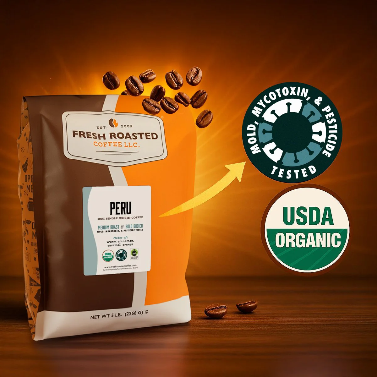 Organic Peru - Roasted Coffee - Image 8