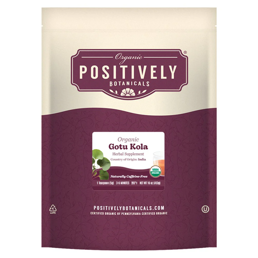 Organic Gotu Kola - Loose Leaf Botanical