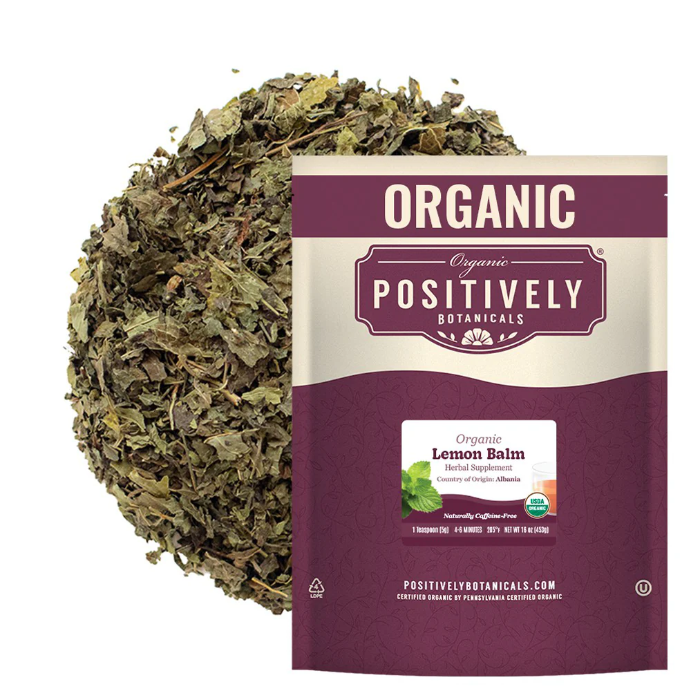 Organic Lemon Balm - Loose Leaf Botanical - Image 4