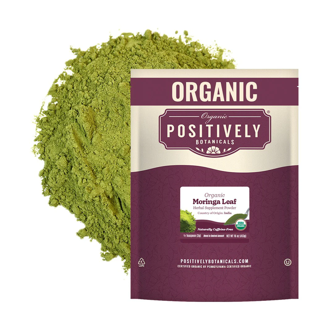 Organic Moringa Leaf - Loose Leaf Botanical - Image 4