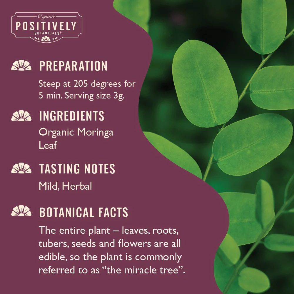 Organic Moringa Leaf - Loose Leaf Botanical - Image 5