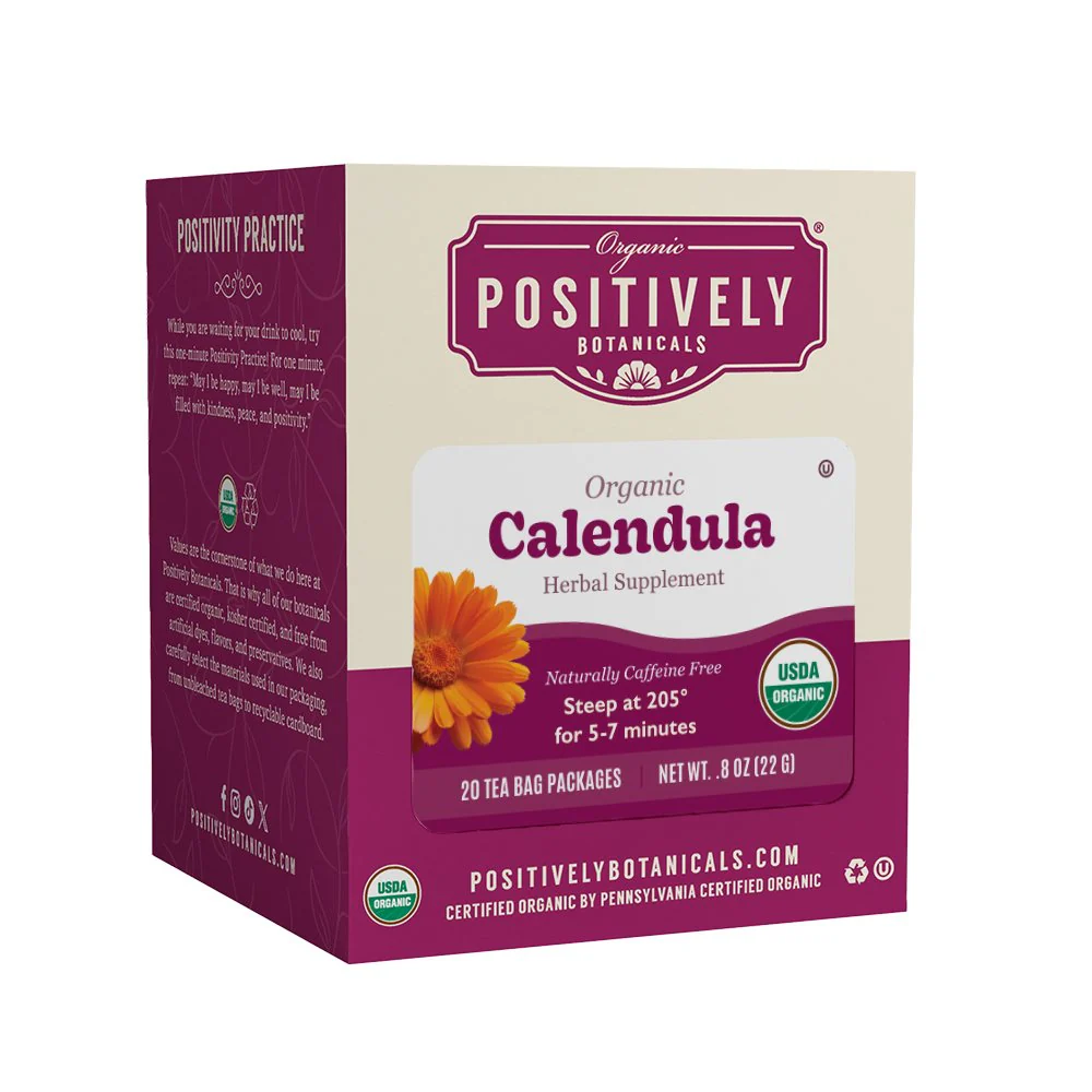 Organic Calendula - Botanical Tea Bags - Image 5