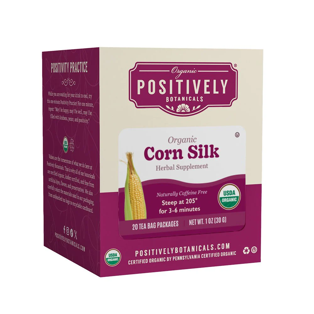 Organic Corn Silk - Botanical Tea Bags - Image 5