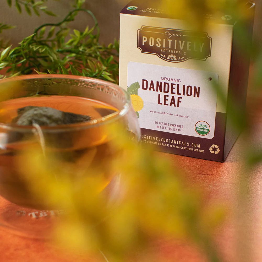 Organic Dandelion Leaf - Botanical Tea Bags - Image 5