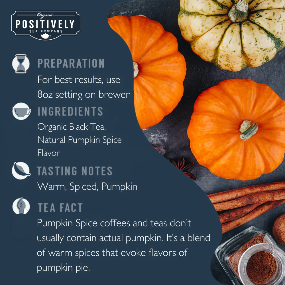 Organic Pumpkin Spice - Classic Tea Pods - Image 5