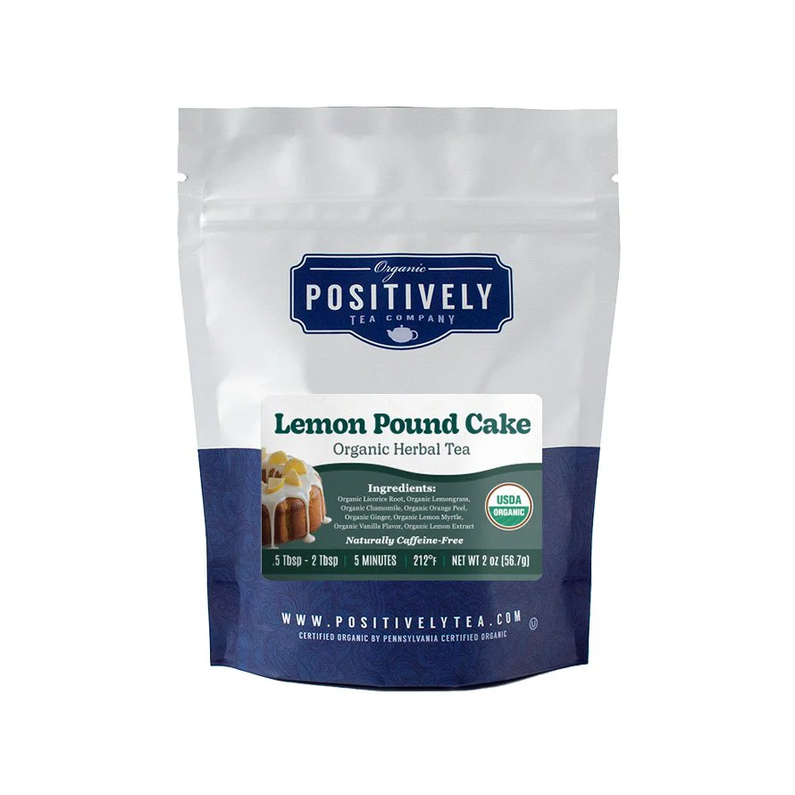 Organic Lemon Pound Cake Herbal - Loose Leaf Tisane - Image 3