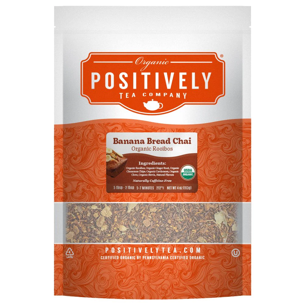 Organic Banana Bread Chai Rooibos - Loose Leaf Tea - Image 2