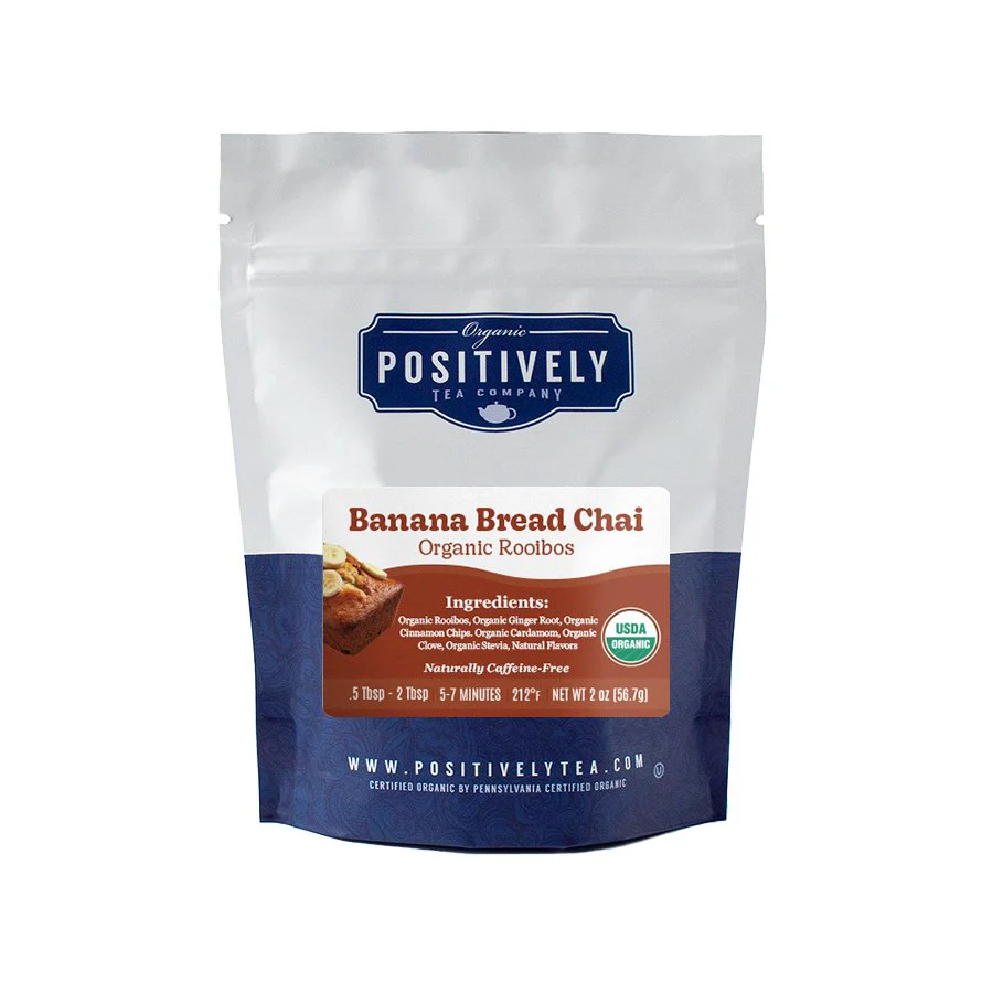 Organic Banana Bread Chai Rooibos - Loose Leaf Tea - Image 3