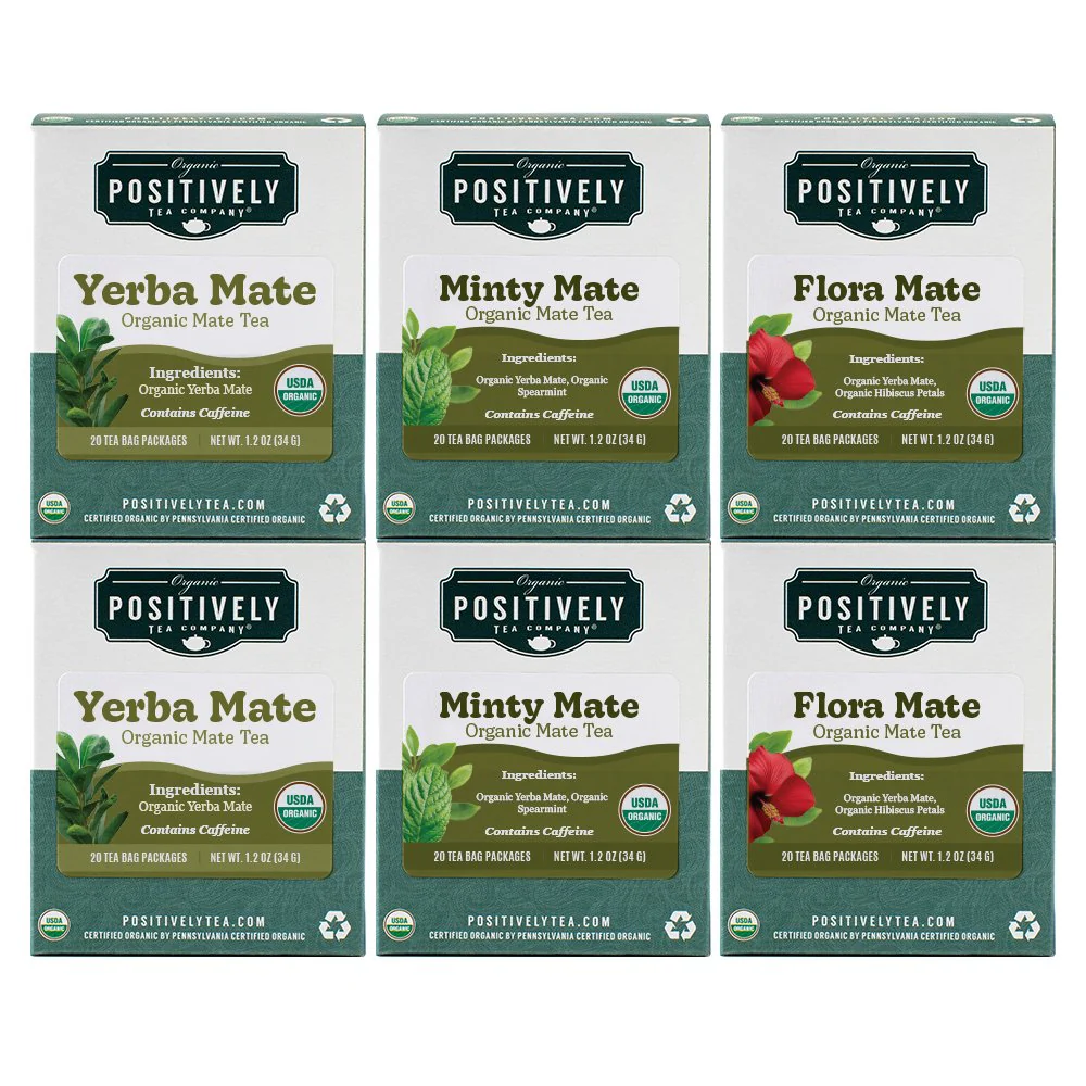 Organic Positively Tea Mate Tea Bag Sampler - Image 2