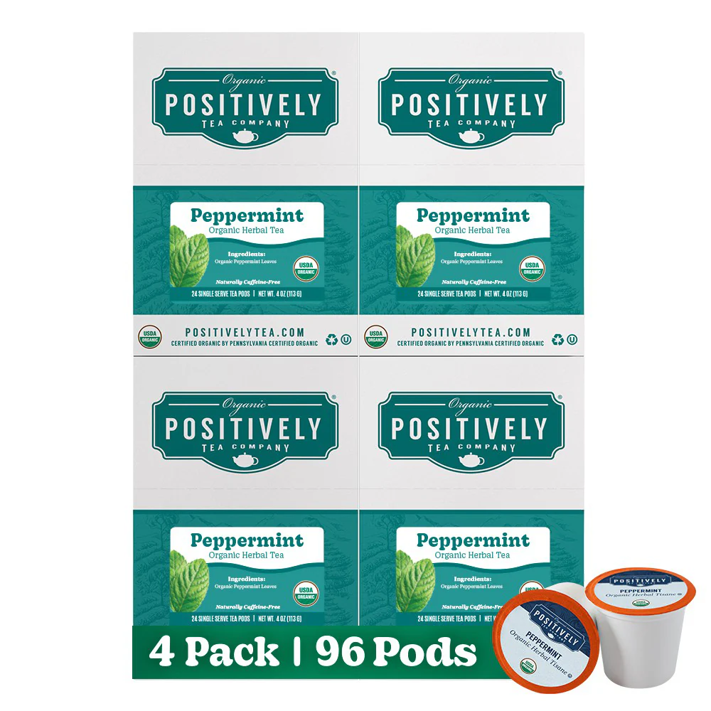 Organic Peppermint Leaf Herbal - Classic Tea Pods - Image 2