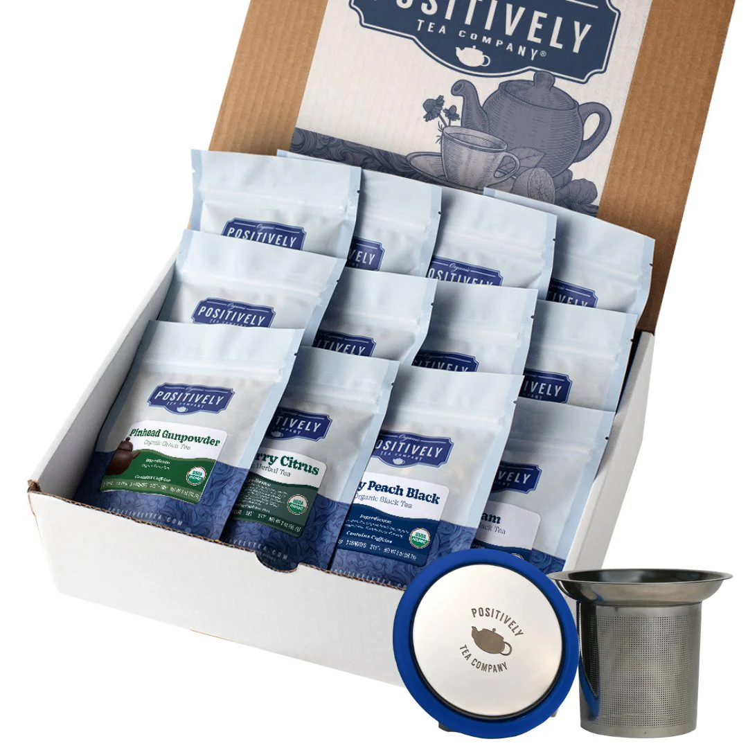 Organic Best Sellers Tea Flight - Loose Leaf Tea Sampler
