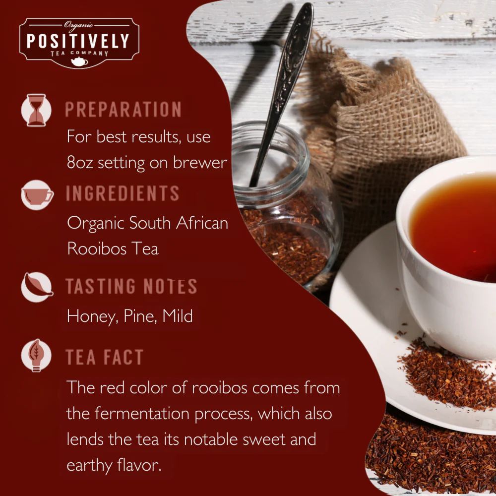 Organic Red Rooibos - Classic Tea Pods - Image 10