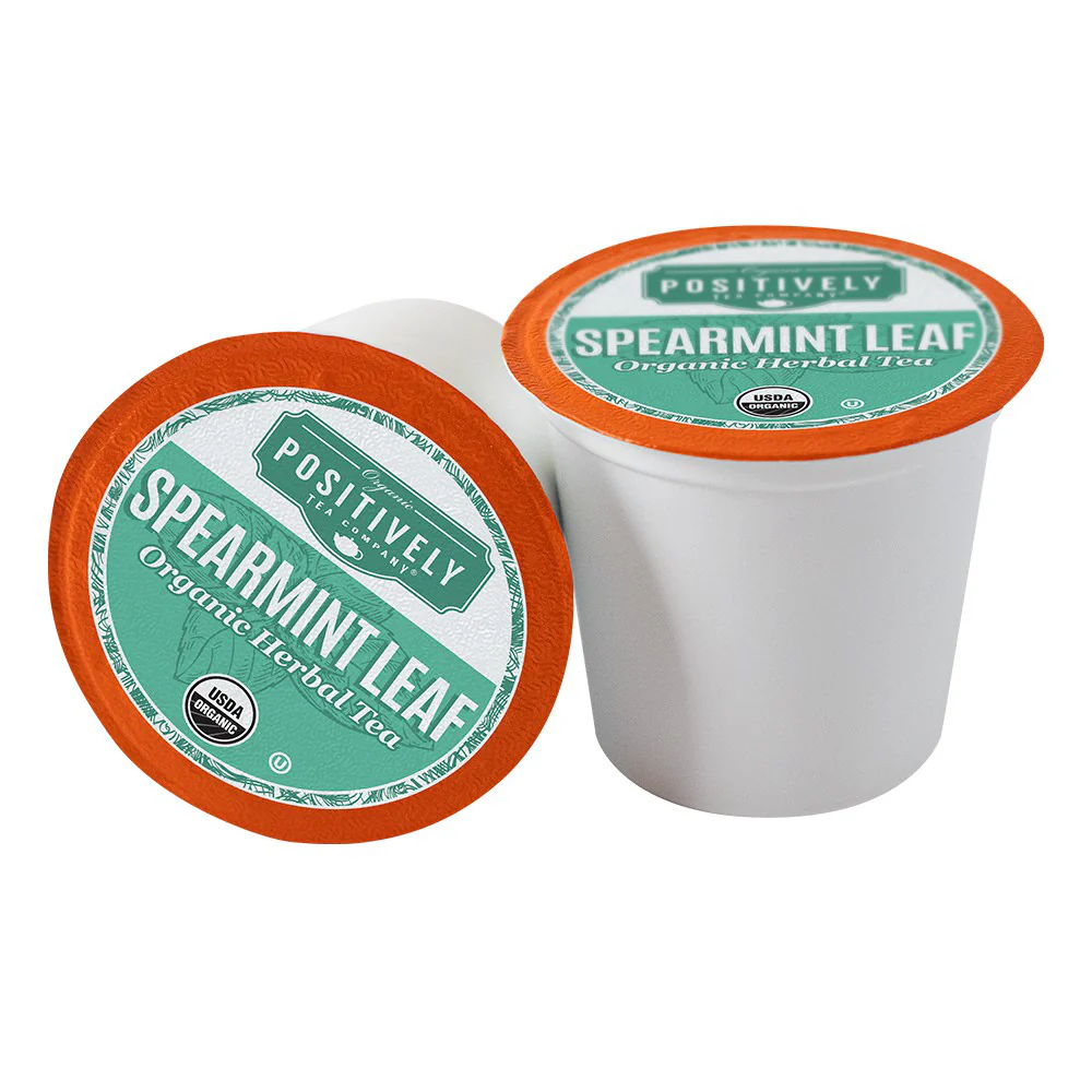 Organic Spearmint Leaf Herbal - Classic Tea Pods - Image 4
