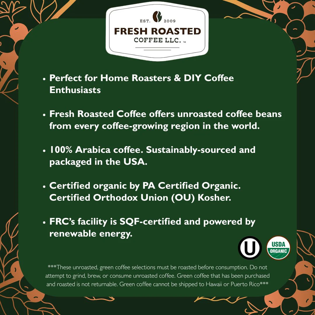 Organic Sumatra - Unroasted Coffee - Image 4