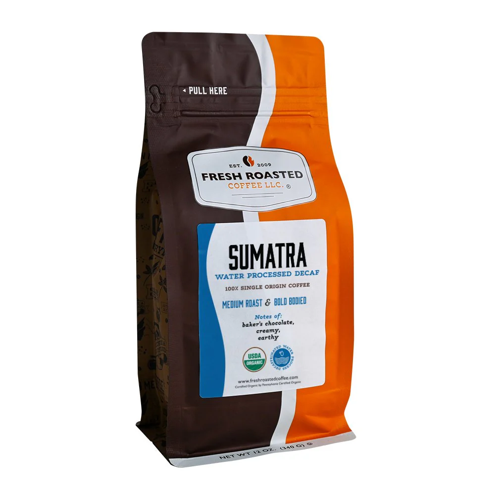 Organic Sumatra Water-Processed Decaf - Roasted Coffee - Image 3