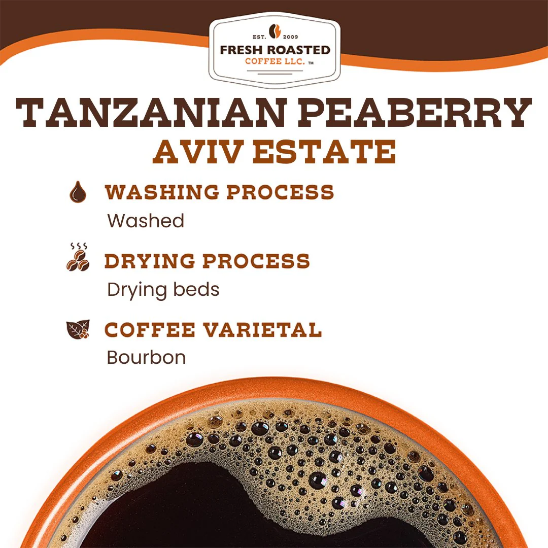 Tanzanian Peaberry Coffee - Aviv Estate - Roasted Coffee - Image 8