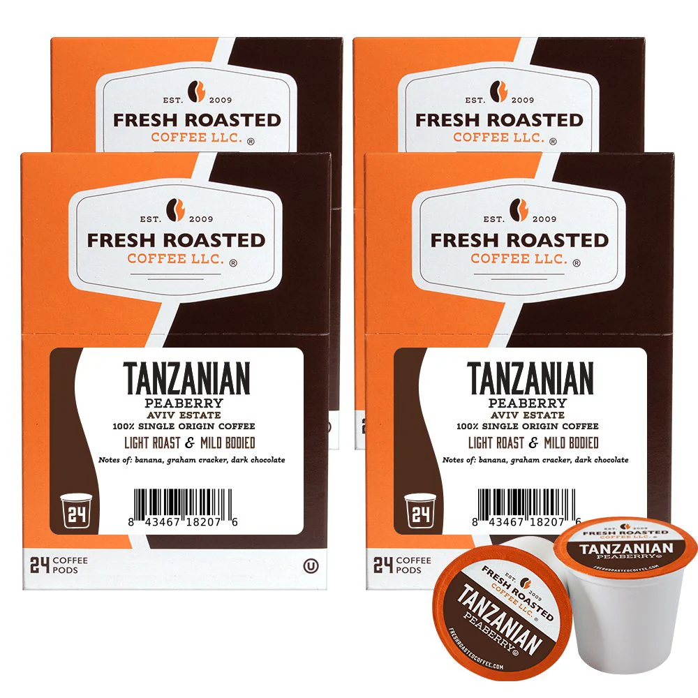 Tanzanian Peaberry Aviv Estate - Classic Coffee Pods - Image 4