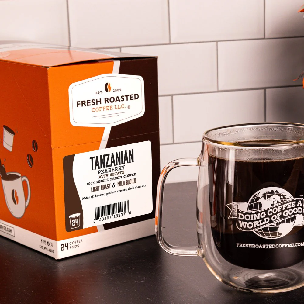 Tanzanian Peaberry Aviv Estate - Classic Coffee Pods - Image 7