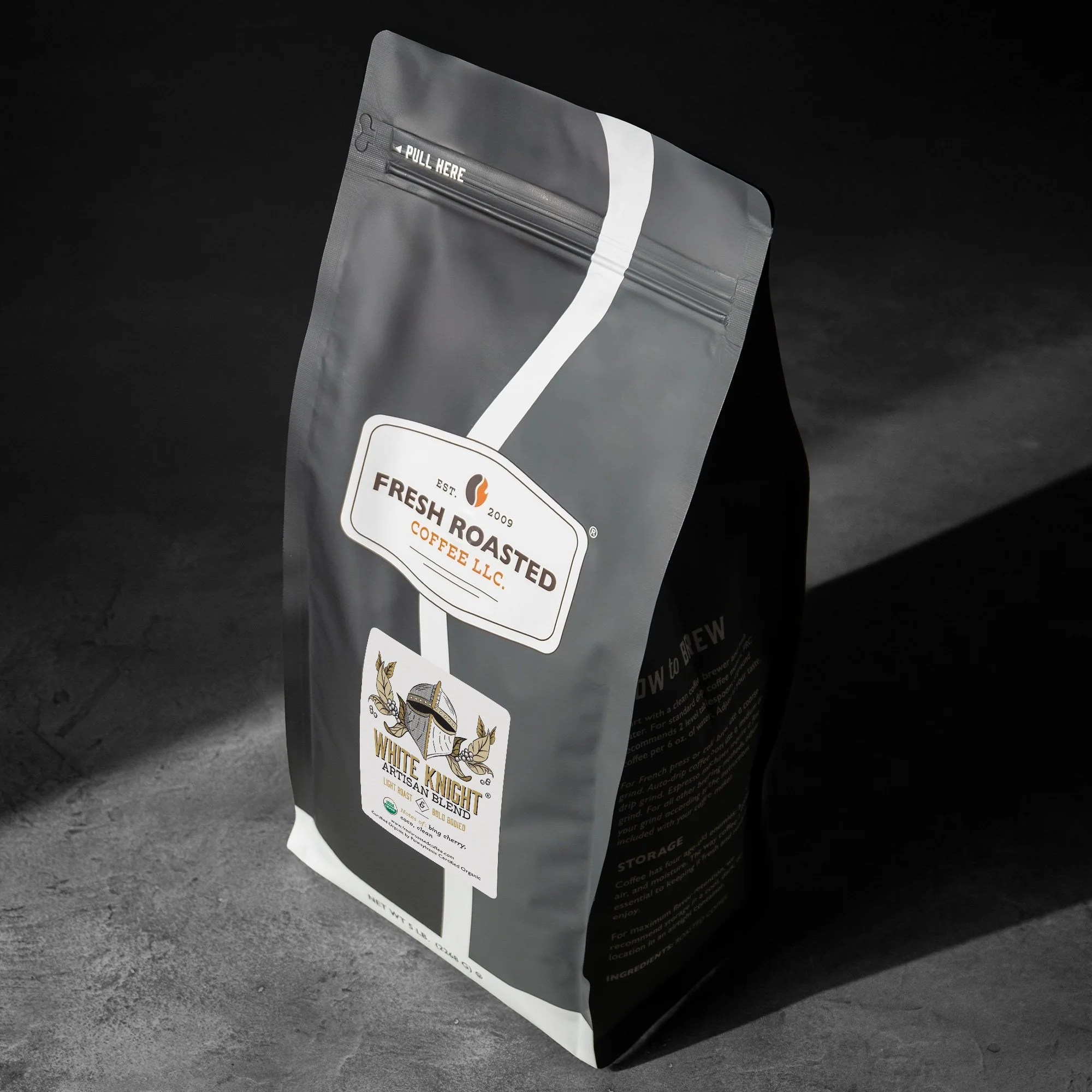 Organic White Knight - Roasted Coffee - Image 13