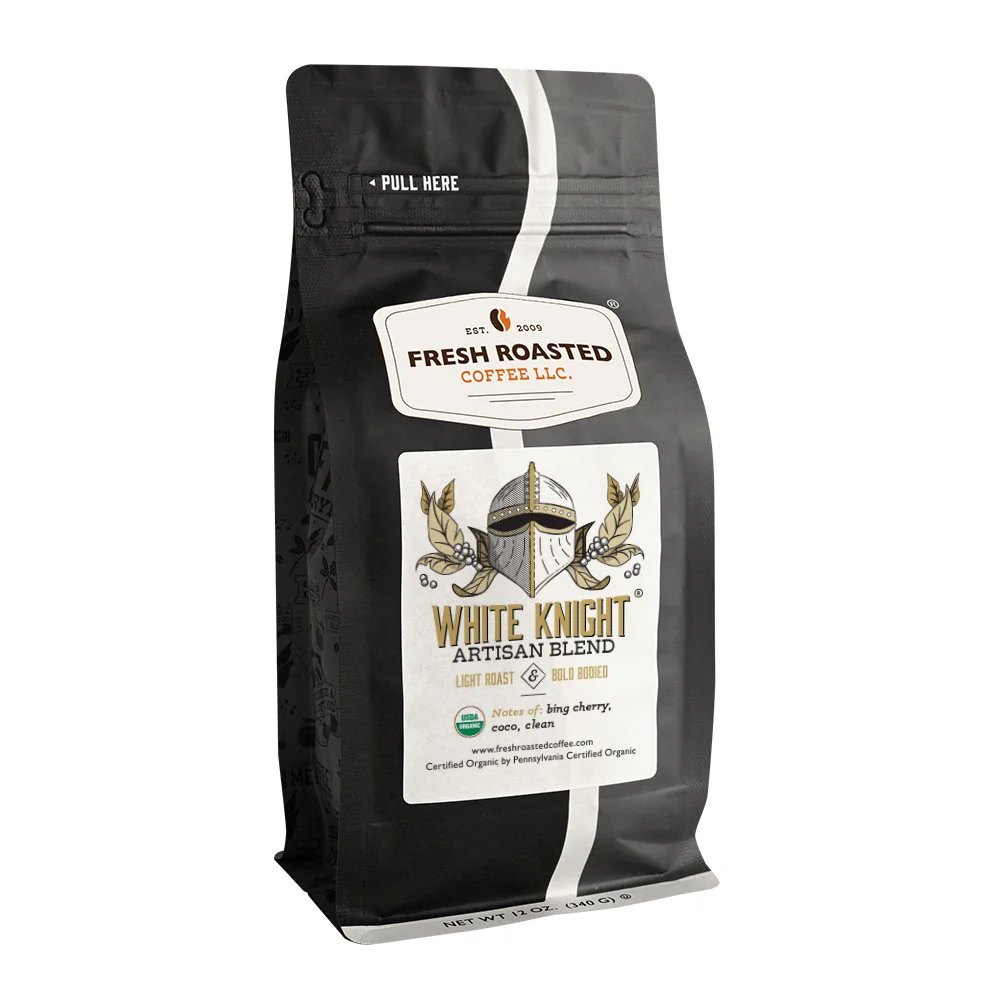 Organic White Knight - Roasted Coffee - Image 4