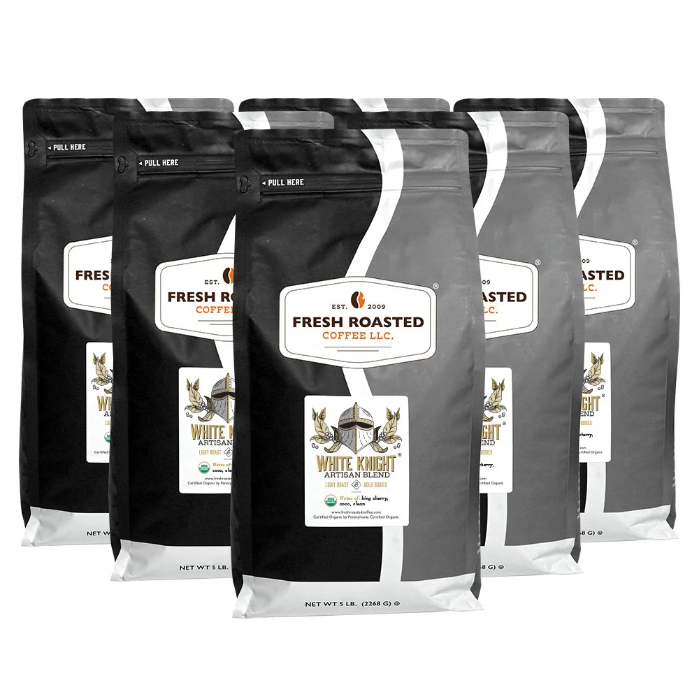 Organic White Knight - Roasted Coffee - Image 5